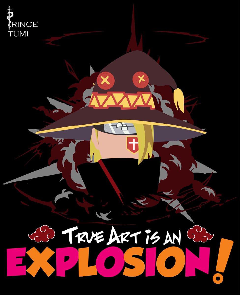 TumeloMabuya's tweet photo. True art is an EXPLOSION!!!!
Two new pieces available of the masters of explosion.
Available on:
https://t.co/sP6usuEqJj
https://t.co/UV2BsXgXY0
#megumin #deidara #konosuba #narutoshippuden #akatsuki #artisanexplosion #trueartisanexplosion #explosion #meguminkonosuba #anime https://t.co/x4rzU0bz52