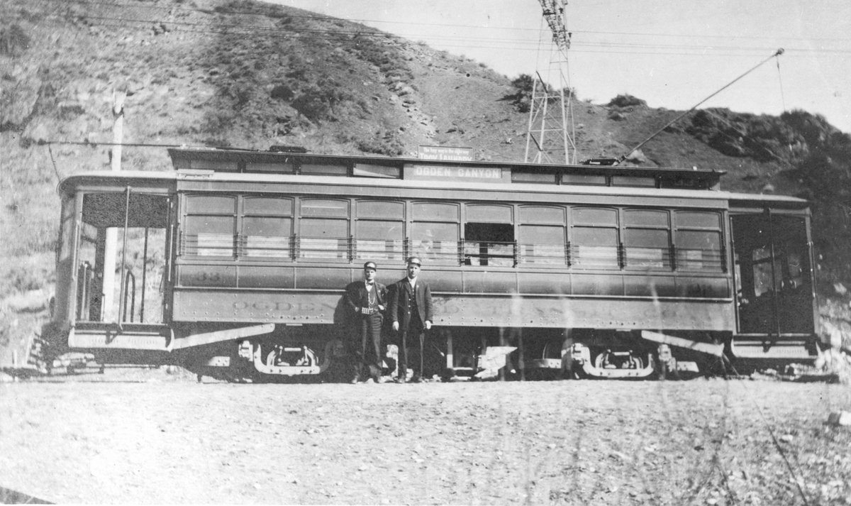 Trains up the canyons too (Emigration and Ogden canyons in these photos).