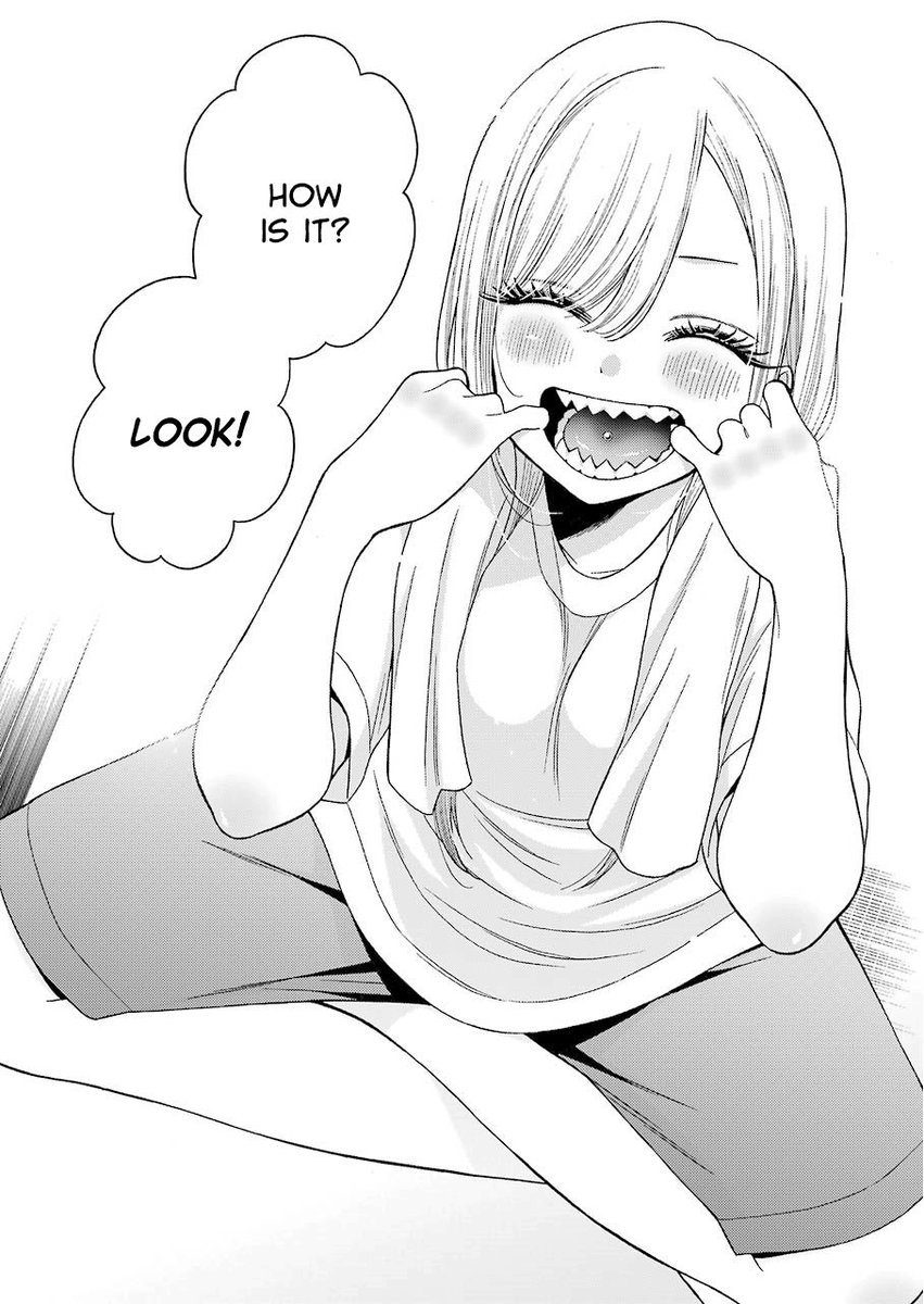 my dress up darling dental floss scene