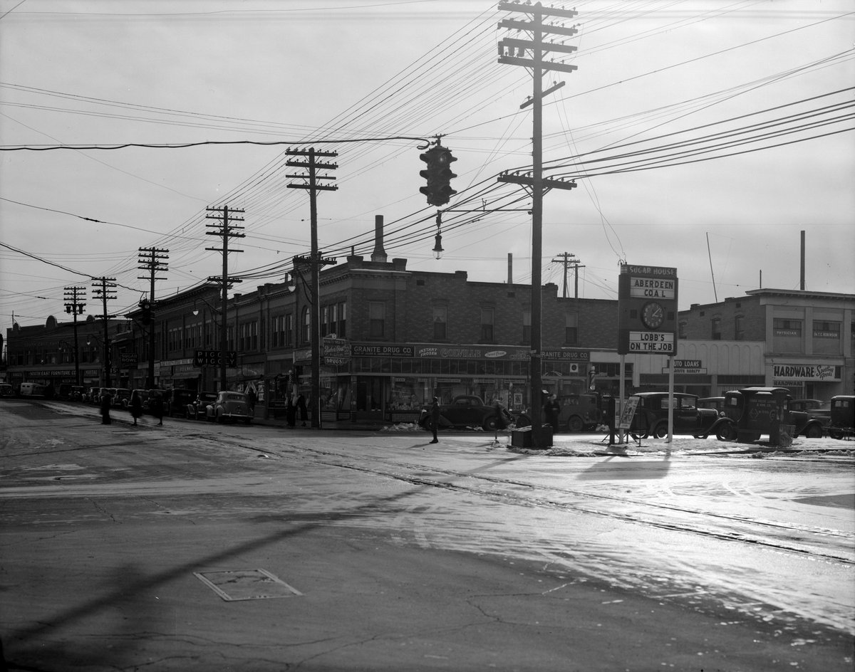 Lots of old buildings in Sugar House.