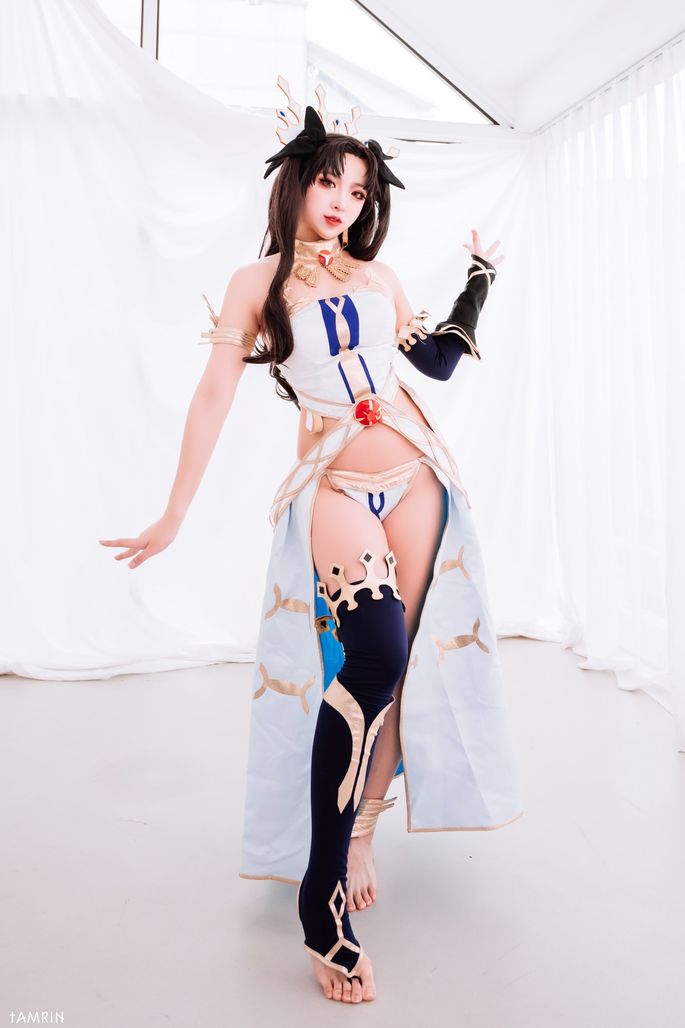 画像,「 FGO - 이슈타르 」Ishtar •여신 이슈타르. 소환에 응해 등장했어. M.@enmyo_4_sebas P.@tamrin_mk2#fgo #…