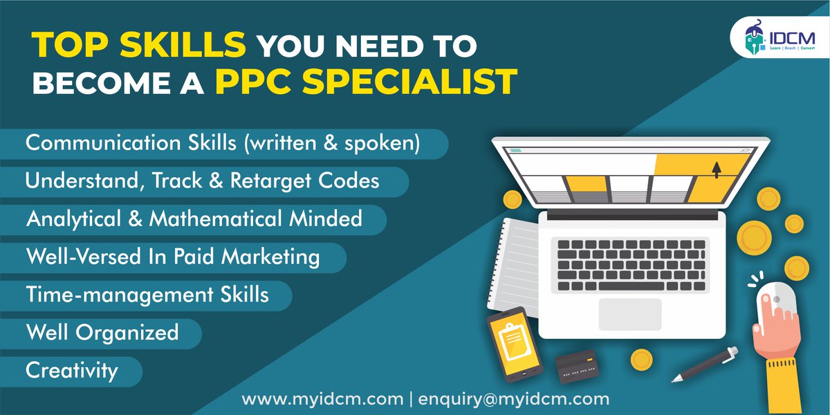IDCM_dmtraining's tweet photo. More Than 2 Lakh Job Opportunities For PPC Experts In 2021 & Beyond!
Ready To Upskill?
Learn From The Best Digital Minds https://t.co/kZgoYadXnH
.
.
.
.
#myIDCM #IAmDigitalReady #LearnwithIDCM #DigitalMarketing #PPC #learnPPC https://t.co/zyRit4dy6G