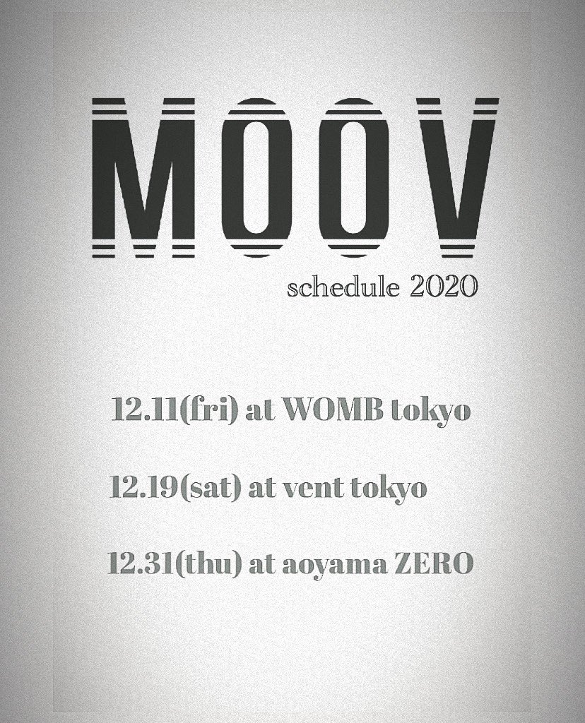 2020.DEC🎧
MOOV