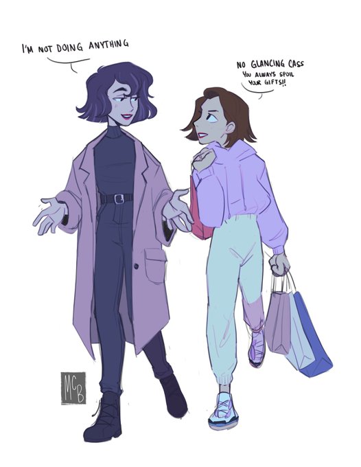 Gift shopping 