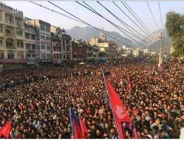 #ओली की बंद होगी बोली ।
#नेपाल में पुनः उठाया गया #हिंदू_राष्ट्र बनाने का मांग ।
#अंतरर्राष्ट्रीय_हिन्दू_परिषद #राष्ट्रीय_बजरंग_दल #नेपाल टीम कमर कस अपनी पूरी ताकत झोंक ने को तैयार नेत्रतिव कारी #अंतरर्राष्ट्रीय_हिन्दू_परिषद #नेपाल टीम को सहधन्याद।