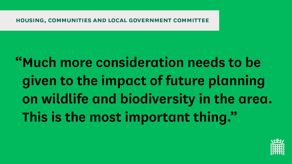The public engagement survey had a clear leader in terms of the subject participants were most concerned with: there were over 1,200 references to nature, the environment, and wildlife.Here's what one respondent had to say: