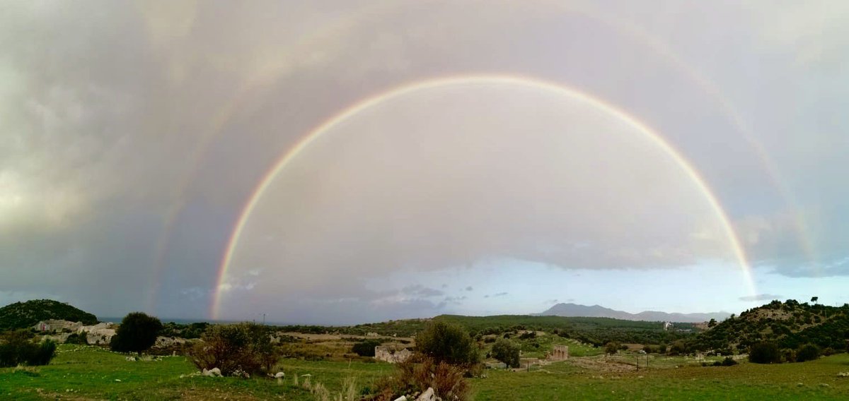 #patara, 8 Aralık 2020, saat 08.32...
kazı paylaşımından hemen sonra...
yağmurda arazideyken...
her şeyi bir gören ve bilen var....