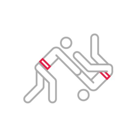 Judo: An Olympic sport.