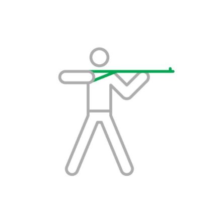 Shooting: An Olympic sport.