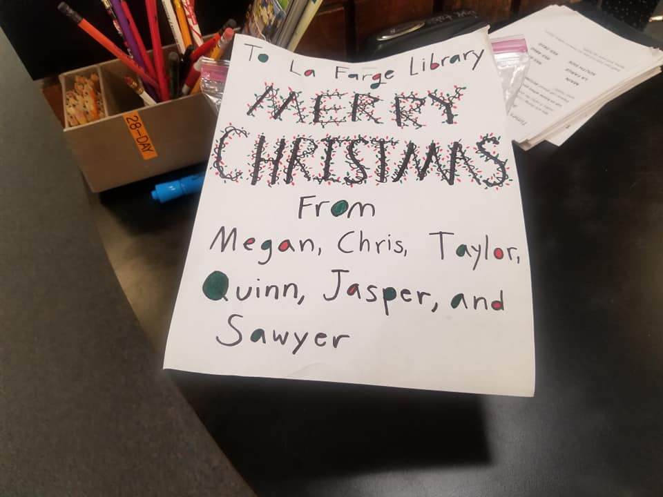 sfpl's tweet photo. #Christmas yummies for #LaFargeLibrary from some of our magnificent patrons!
#HappyHolidays #Yum #PatronCookies #LibraryLife #BestPatronsEver #HowToLibrary https://t.co/Bv63VPwKjt