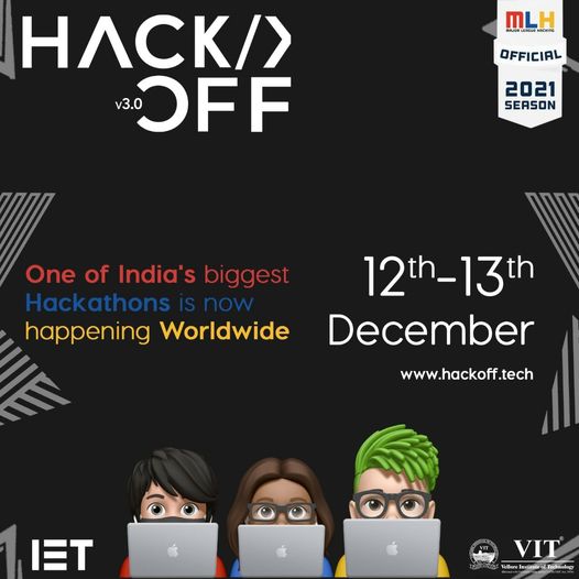 BlazeAndAss's tweet image. Vellore Institute of Technology,
India  invitation to a hack off #Hackerthon
