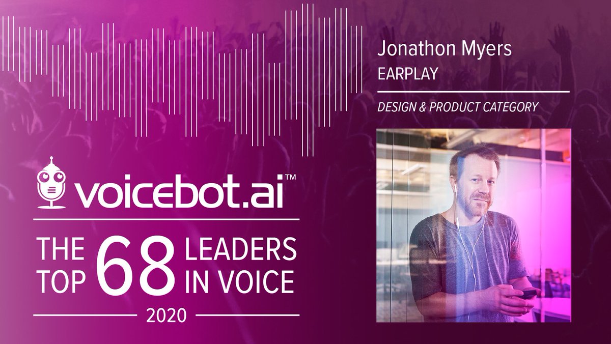 TOP DESIGN/PRODUCT PROS 2020/2019 | <a href="/jonathonmyers/">Jon Myers</a> is the CEO of digital storytelling startup <a href="/Earplay/">Earplay</a> which released The Orpheus Device with Paradox Interactive. Earplay has also begun providing the software for other creators to make voice experiences. #VoiceLeaders2020