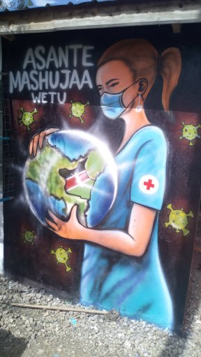 Amref_Kenya's tweet photo. We applaud health workers who are tirelessly working to safeguard our health at the frontline. Their dedication and commitment during these unprecedented times are unmatched. #thankyouforyourservice #AngamizaCorona @YEDNetworkKe @MOH_Kenya @Hot_96Kenya https://t.co/GcBbpKnmhW