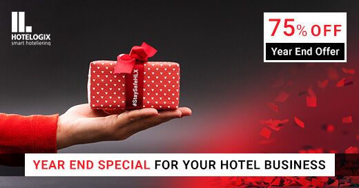 Hotelogix's tweet photo. This #holidayseason, bolster your hotel business and begin recovery. Hotelogix #hospitalitysolution is now available at 75% off! 
Hurry! Limited Period Offer! https://t.co/TSxMvhrjSy

#Hotelogix #Hotelogixoffer #hospitality #hotels #hospitalityindustry #YearEndOffer https://t.co/5Ub5gopinE
