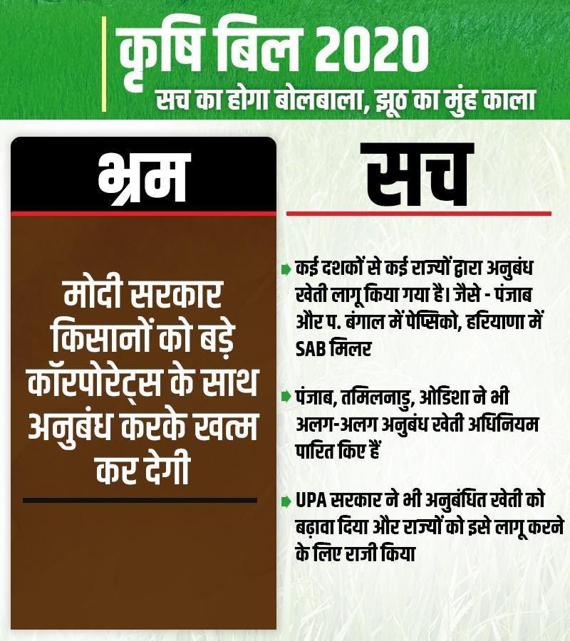  & give it on lease to genuine farmers ...Let’s cut out these over indulged ‘Middlemen pretending to be farmers-they are nothing but Over Appeased Class who have kept the poor labourer class poor for 70+yrs! Enough is enough! 3/3  #BharatBandhNahiHoga  #FarmActsGameChanger