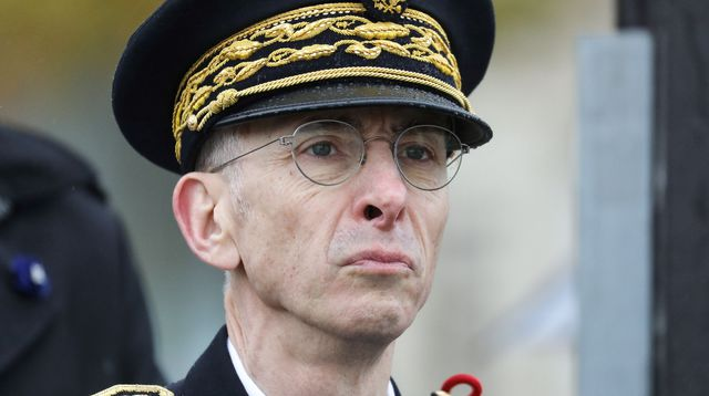 Head of Paris police, Didier Lallement. 