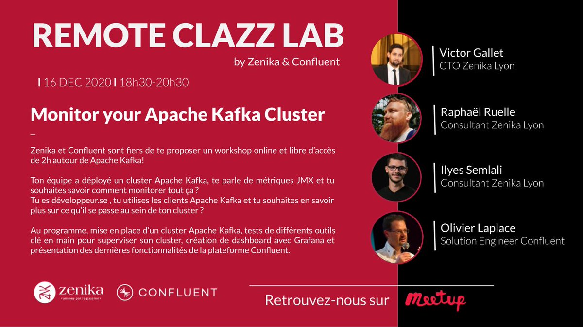 [#MardiConseil] C'est la semaine prochaiiiine 🤩 Quoi ? Le Lab "Monitor your Apache Kafka Cluster" avec <a href="/confluentinc/">Confluent</a> !
 👉 buff.ly/3laOSOv