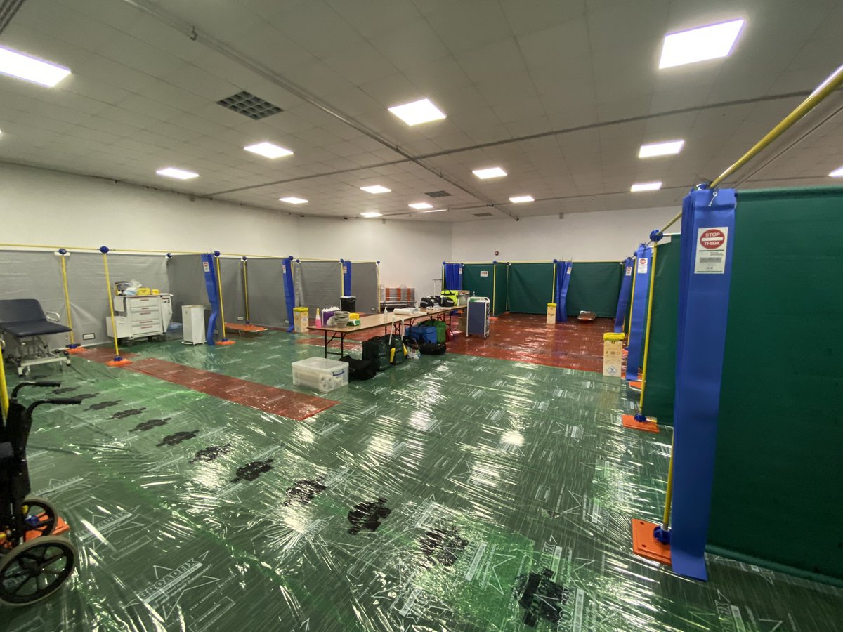 And despite the pandemic, we have continued with high quality training, vehicle improvements and whole range of projects which respond to patients in communities