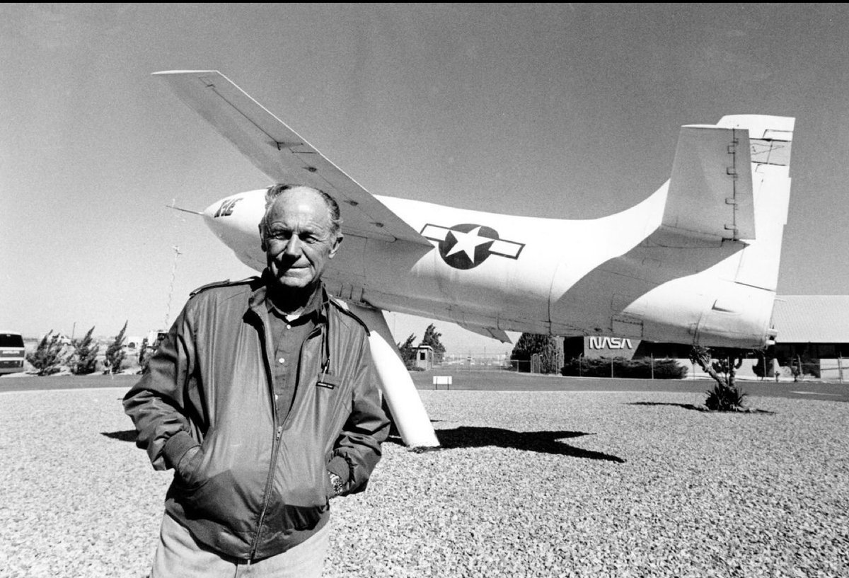 So sad to hear the Chuck Yeager passed away tonight. For any flight fanatic, Chuck definitely had the right stuff. Reply if you’ve ever heard a sonic boom. I grew under Edward’s AFB, and sonic booms were a normal part of the school day. #ChuckYeagerRIP