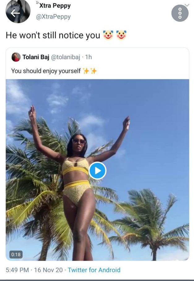 Dora is following her major troll stans and she sees how they throw jabs at other housemates. How would your fans shade housemates and their fans won't come for you? Especially fans that you're following. It would be nice if we are honest. Well it's dora we are taking about here.