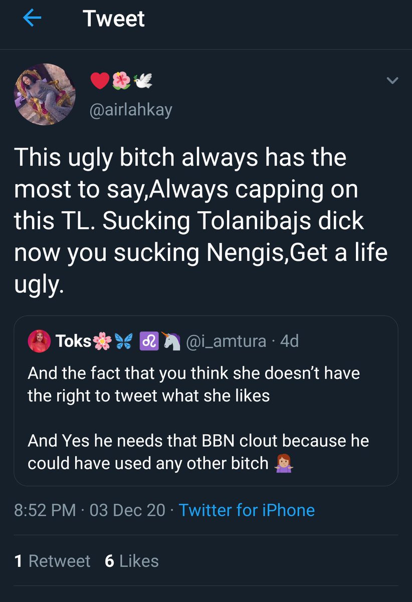 Y'all need to grow up and understand that for every action there's a reaction, you need to learn to take responsibilities with your full chest. The show is over, you don't need votes anymore, so you need to stop acting the victim when you're infact the assailant. Focus on Dora.