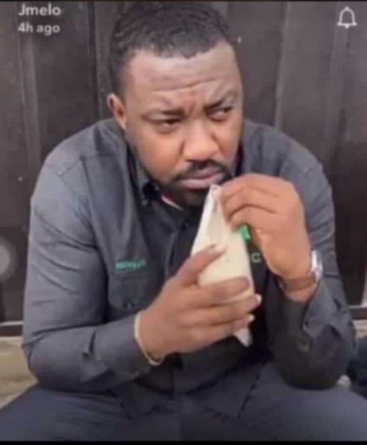 John Dumelo spotted somewhere in Bawaleshie this dawn