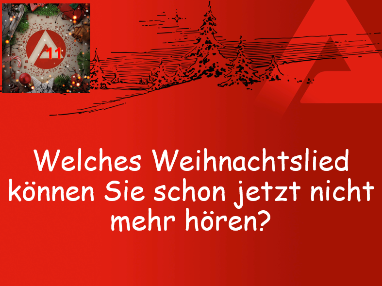 AA_Ludwigshafen's tweet photo. #LastChristmas 🎄… #AllIWantForChristmasIsYou 👼 … #StilleNacht 🎆… 

Wir sind gespannt auf Ihre Antwort, gerne in Form von Emoji´s 🙂

#AALudwigshafen #Weihnachten #Adventskalender #Weihnachtslieder #Türchen11 #interactiveFriday https://t.co/JFYdqVvjkJ