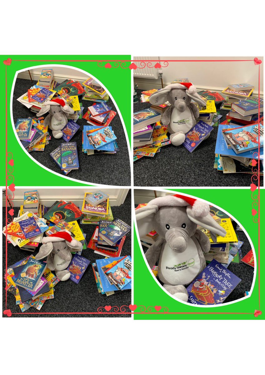 readysteadread's tweet photo. Huge thanks to @Steady_SW for funding these fabulous books which will be gifted to over 130 nominated children at our participating schools @AinthorpeSchool @CollingwoodP_S @EastfieldPS @OfficialStepney @strichardsrc @ThanetPrimary @WansbeckPrimary @Wheeler_PS  🐘📚🎁🎄📚🐘 https://t.co/9mzpPXFzqz