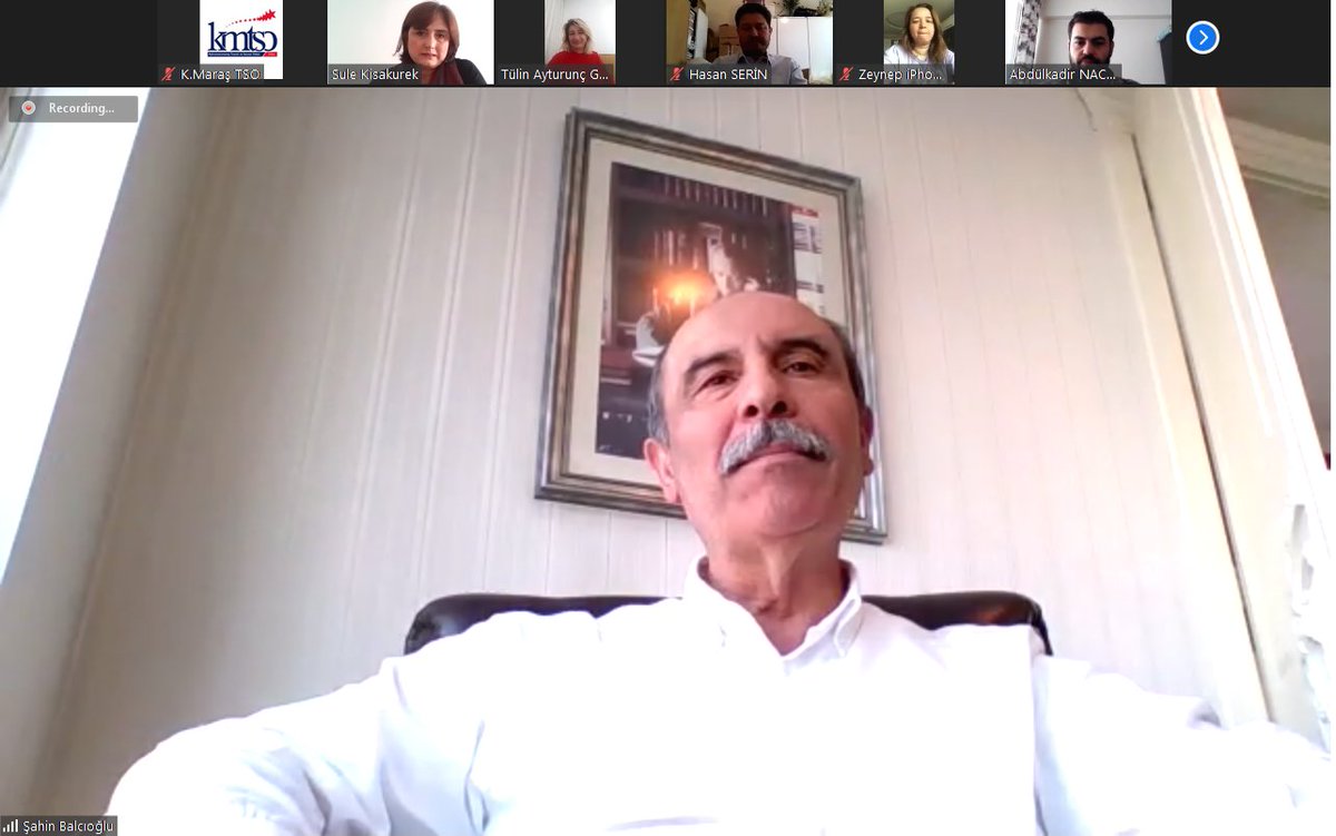 KSÜ -  KMTSO işbirliği ile ZOOM üzerinden “Çiçek Yetiştiriciliği” etkinliği düzenledik.