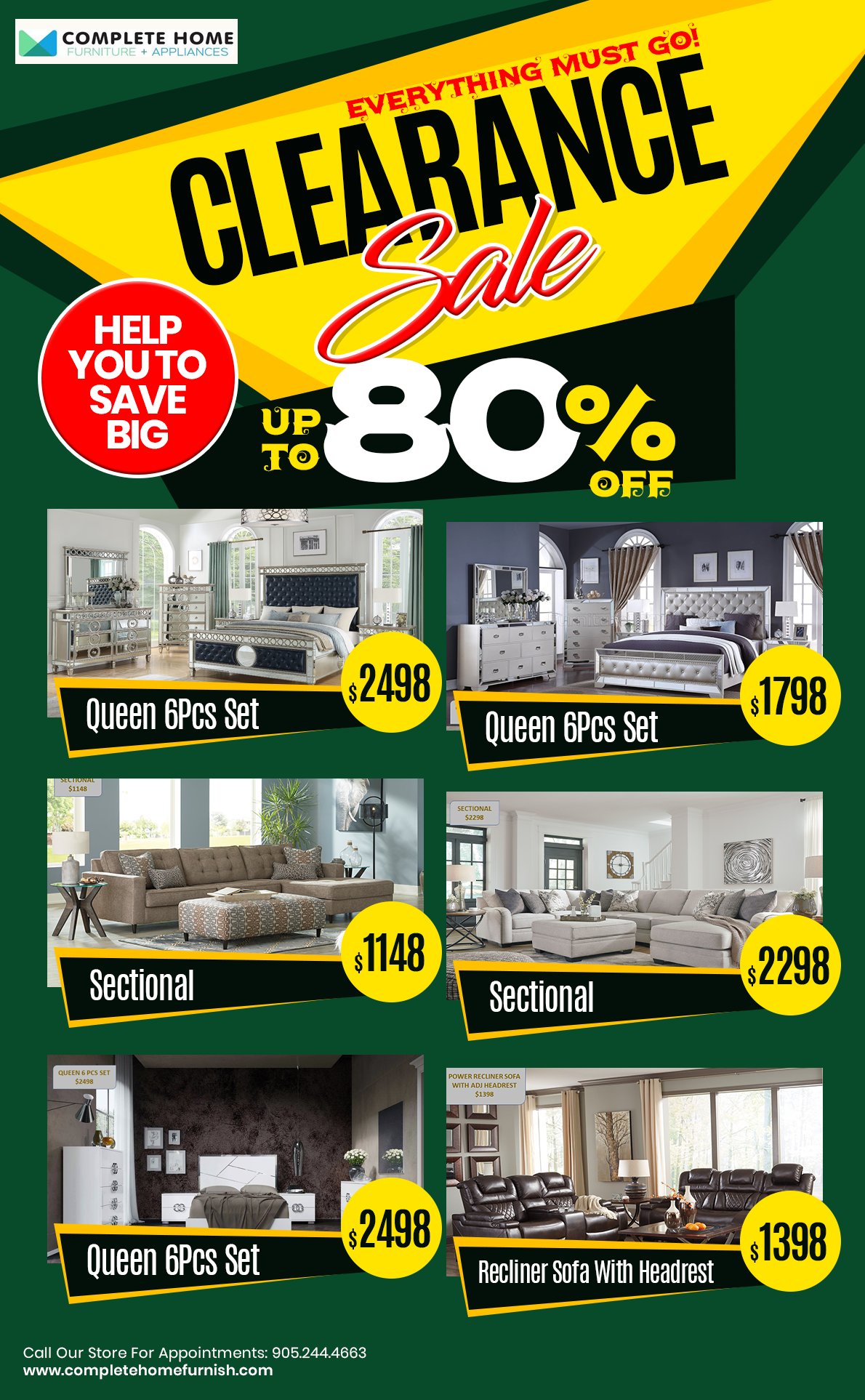 Furniture warehouse clearance online sale
