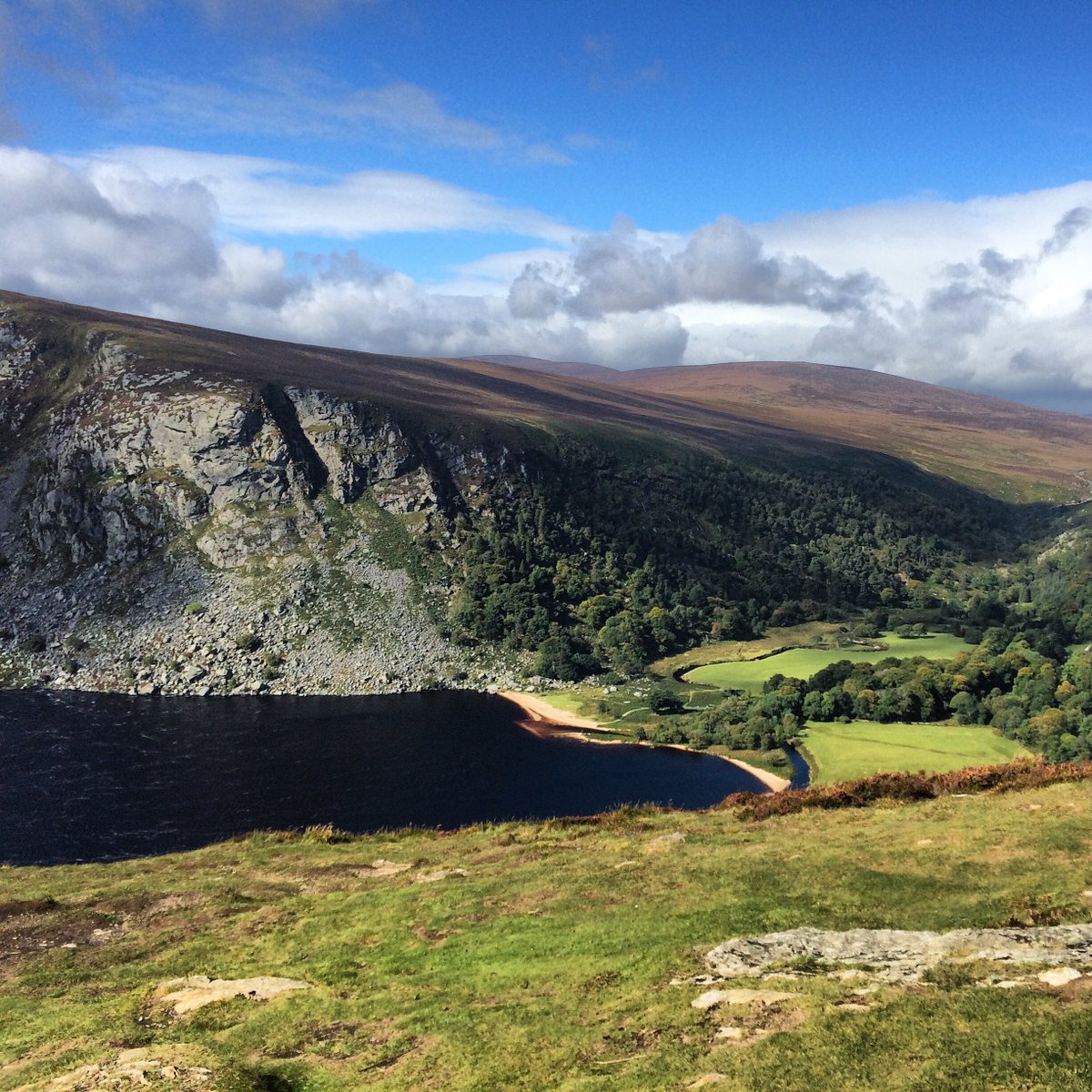 Day 8  #ScienceAdventCalendarLough Tay (the Guinness Lake), County Wicklow, Ireland