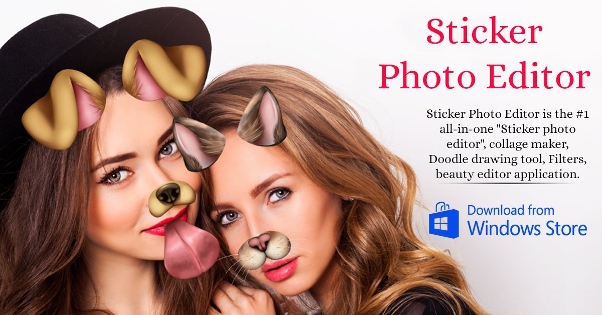cidadeapps's tweet photo. Sticker Photo Editor

Sticker Photo Editor is the #1 all-in-one "Sticker photo editor", collage maker, Doodle drawing tool, Filters, beauty editor application.

Download Now : https://t.co/nxxcBkzaWc https://t.co/27XxzmKYZQ