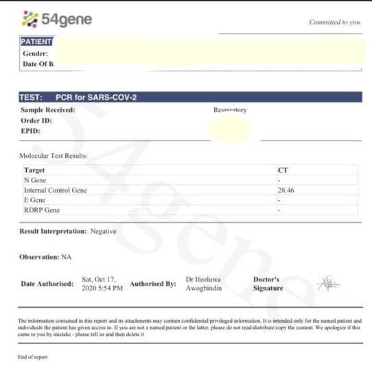 UNDERCOVER: For N25k, you can get fake COVID-19 test results — from govt officials | TheCable  https://bit.ly/37G0Qea&nbsp;
