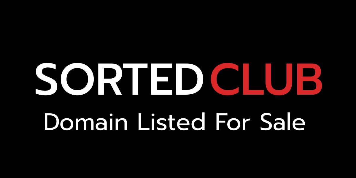 .
Domain For Sale

SortedClub.Com

#Sorted #SortedClub #Club #food #Sortedfood   #chef #100DaysOfCode #javascript #python #Apple #vr #Microsoft #Linux #ChefsForAmerica #us #uk #usa #sports #football #sport #fitness #gym #live #Business #Startup #Marketing #fashion #style