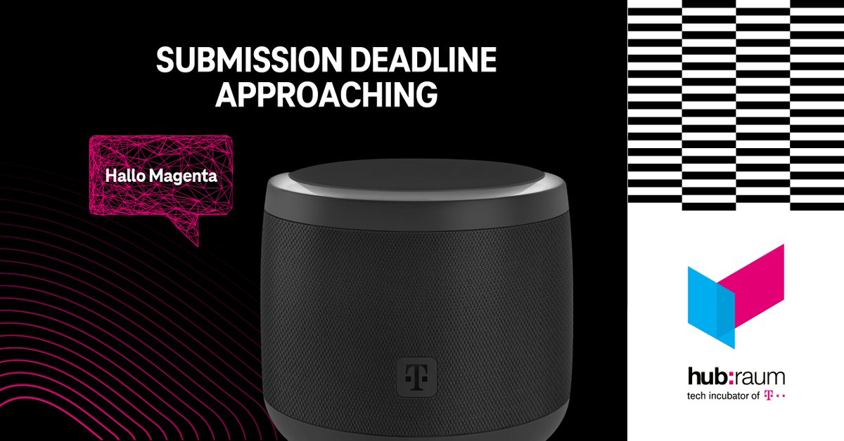 BeMyAppEMEA's tweet photo. Attention all participants of the #RemoteRhapsody #hackathon by @hubraum & @Telekom_group! The submission deadline is approaching; you have until 23:59 CET this Friday, Dec 11, to submit your project V1 ⏳👍 https://t.co/1Xcacz9EUh