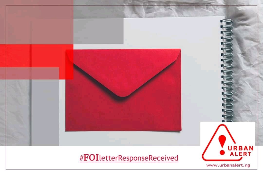 UrbanAlert's tweet photo. We acknowledge the receipt of @NERCNG's response to our FOI Letter on the National Mass Metering Programme of the @NigeriaGov. 

The response provided will avail us the opportunity to track the distribution of prepaid meters by the @IBEDC_NG.

#UrbanAlert https://t.co/cfwsONs3Du