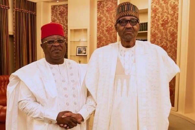 Buhari loves me and I love him too — Ebonyi state Governor , David Umahi