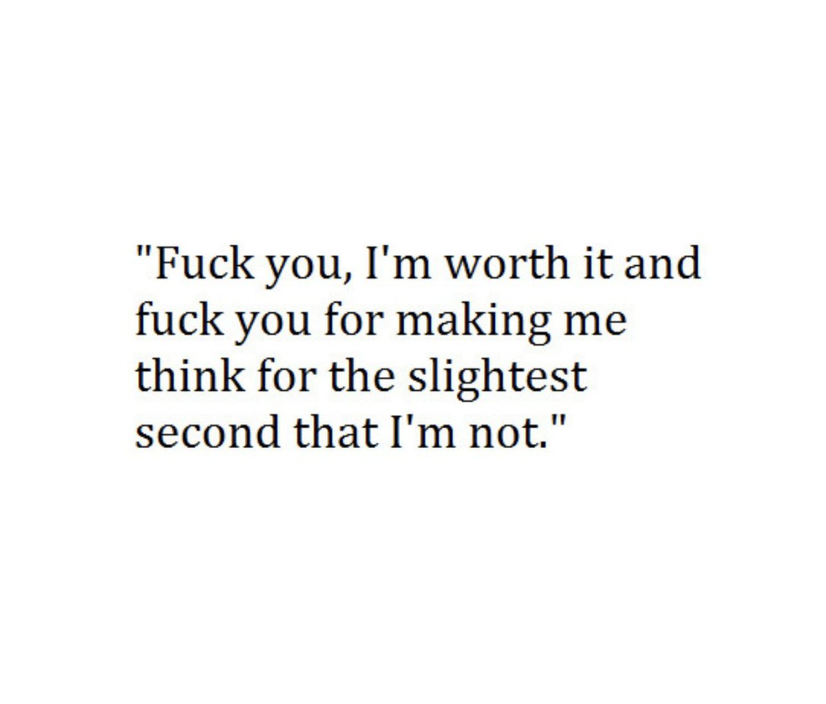 WakeupPeopIe's tweet photo. Never let anyone make you feel like you aren't wort it, Baby you're worth it 💙 https://t.co/SpjwRVCIYl