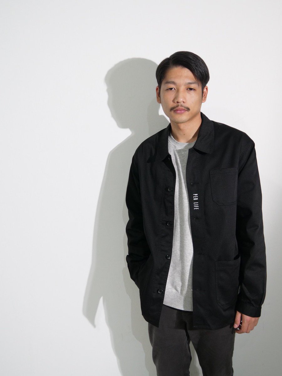 life_per's tweet photo. PerLife newアイテム
ワークジャケット
※詳細は後日改めて告知します。
@SamtaQuench https://t.co/AVTLnVhBhg