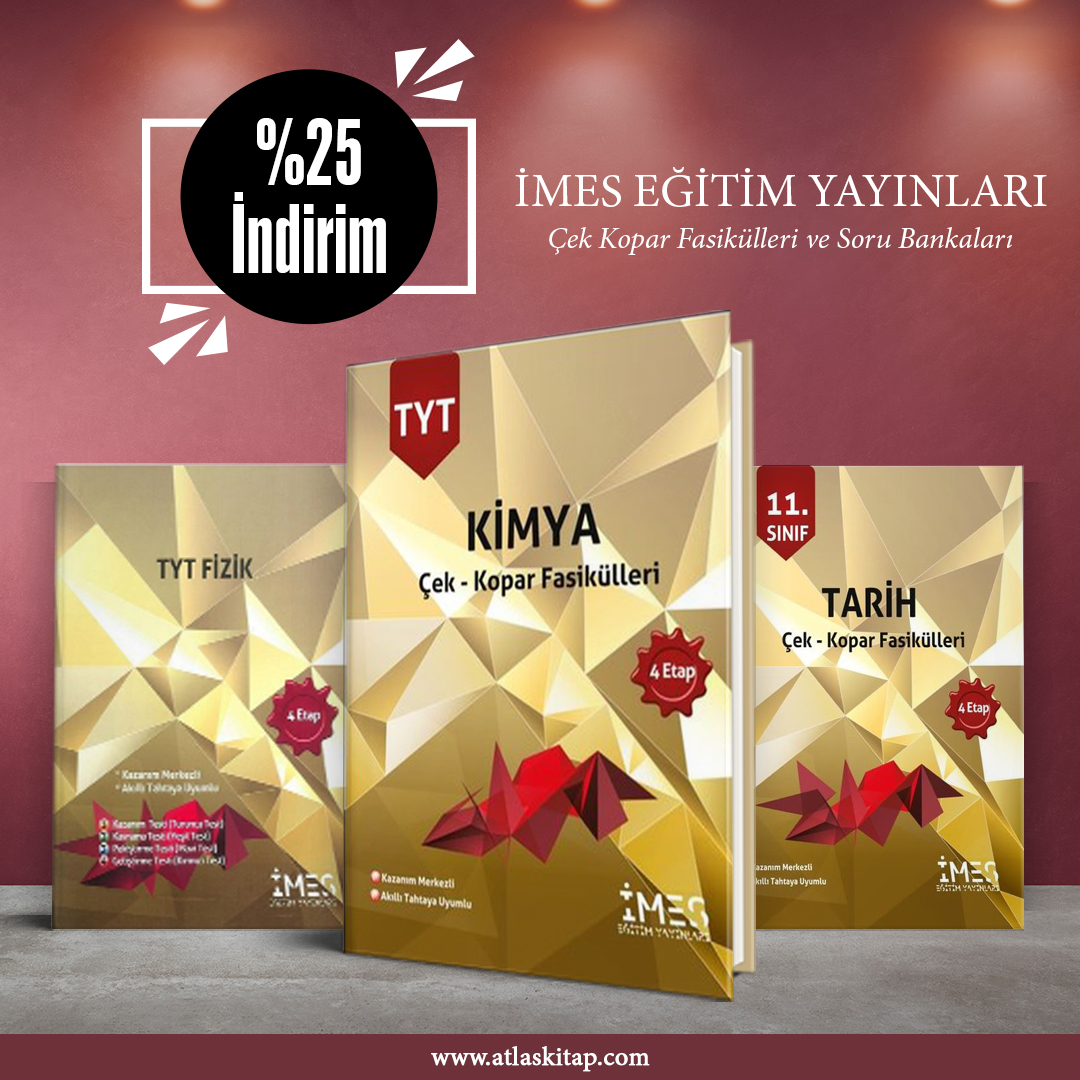 atlaskitapcom's tweet photo. İmes Eğitim Yayınları %25 indirimle https://t.co/XGzBWivMcO'da! 🎈
https://t.co/02muHwyv7n https://t.co/KIspYXUTHx