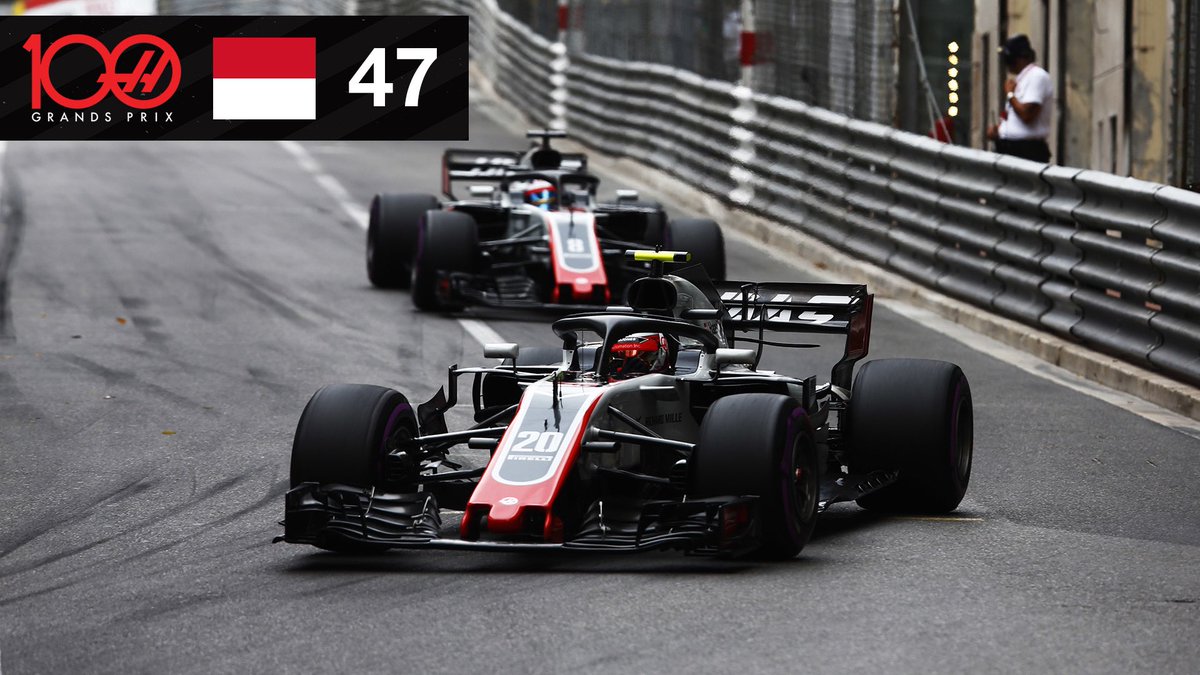 A sixth place finish for Kevin in Spain is the only highlight in what is a tricky run of races for the team.  #HaasF1  #Haas100