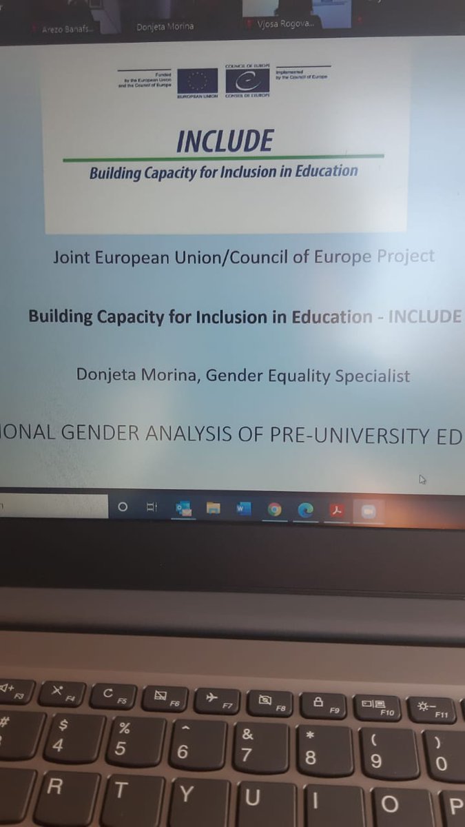alled_2's tweet image. #HappeningNow: #ALLED2 is thrilled to participate in the Presentation of the Report on the #GenderAnalysis
in the #EducationSector by the Joint European Union/Council of Europe Project “Building Capacity for Inclusion in Education – #INCLUDE”
