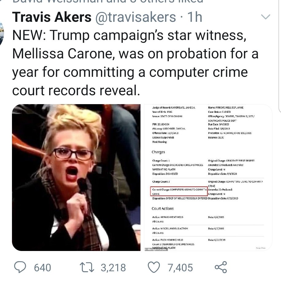 @EuropeLaughing @Mach_Ninety @PTheaussie @ChetGroger @realDonaldTrump @BrianKempGA @GeoffDuncanGA @GaSecofState Lol. This star witness signed an affidavit or 'affa-david' as she called it. Trump's attorneys won't even use the word 'fraud' in their legal filings.