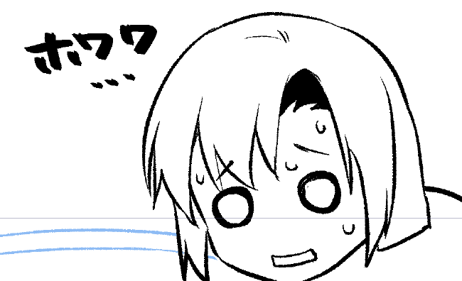 そっと仕上げ前のあすなに差し替えておく 
