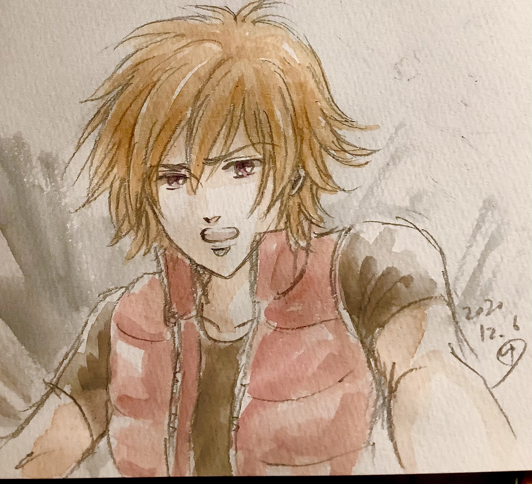 ゆきち アクエリオンevolの主人公 アマダ ソラくん描きました わりとマイナーな作品な気がするけど 知ってる人いるかな 歌はもう全部素晴らしかったのです 続編だけど 主題歌が前作の 創聖アクエリオン より絶望的に難しいのです Edも美しい