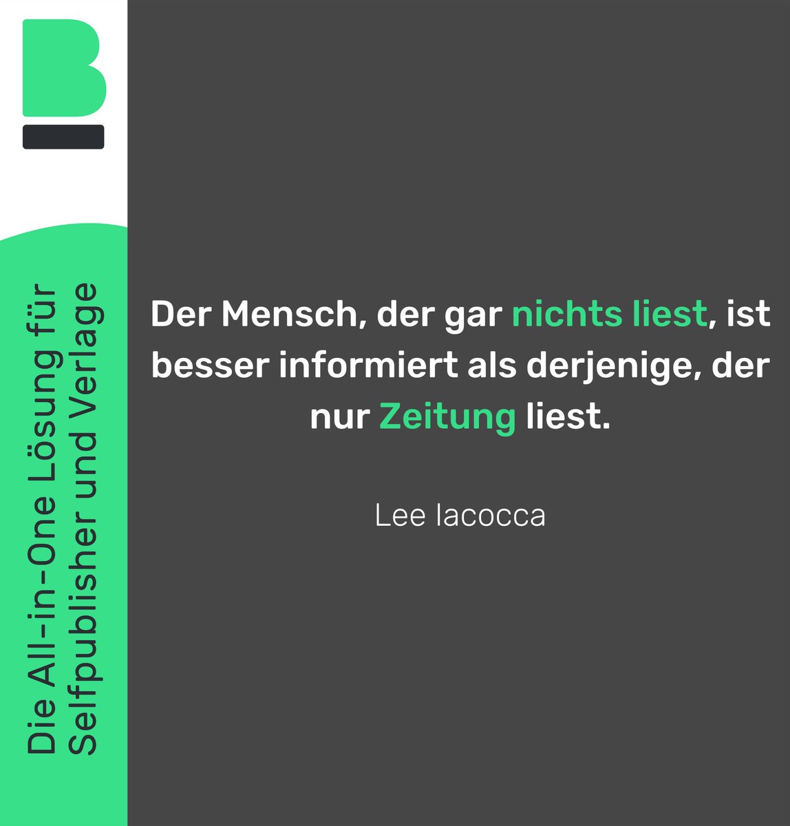 Auf einige Zeitungen trifft das wohl zu🧐

Die All-in-One Lösung für Selfpublisher und Verlage⁠
▶#𝐁𝐮𝐮𝐤 𝐤𝐨𝐬𝐭𝐞𝐧𝐥𝐨𝐬 𝐭𝐞𝐬𝐭𝐞𝐧: buuk.app⁠
⁠
#zitat #zitate #quote #StayAtHomeWriteABook