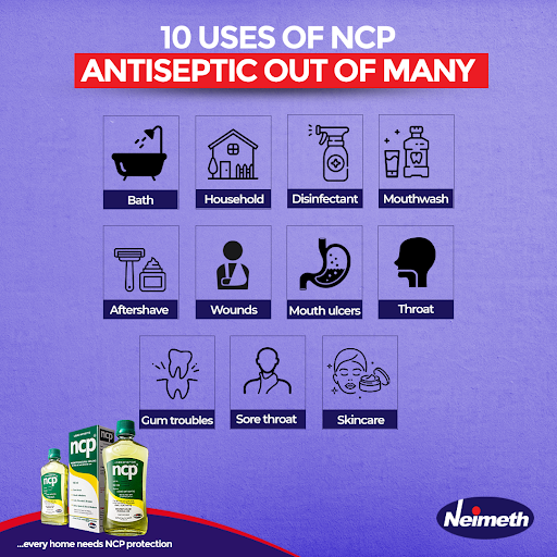 NeimethPlc's tweet photo. There are so many ways to use NCP liquid antiseptic.
What do you use NCP liquid antiseptic for?
#Neimeth #NCP #Antiseptic #Disinfectant #GermProtection https://t.co/9SjCuaP1vQ