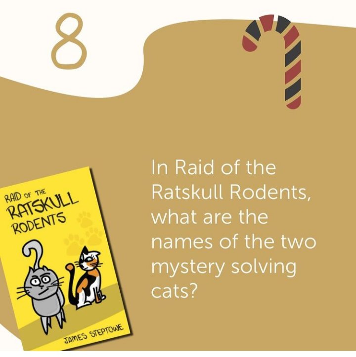 jamessteptowe's tweet photo. Day 8 of my Xmas advent calendar for bookworms is live (a question about my own book today). You can see all the other days here: https://t.co/FnRexBrfV7
#ChristmasIsComing #Advent #Christmas #25DaysofChristmas #bookworms #books #Christmas2020 #CountdowntoChristmas https://t.co/ZRazmyAdak