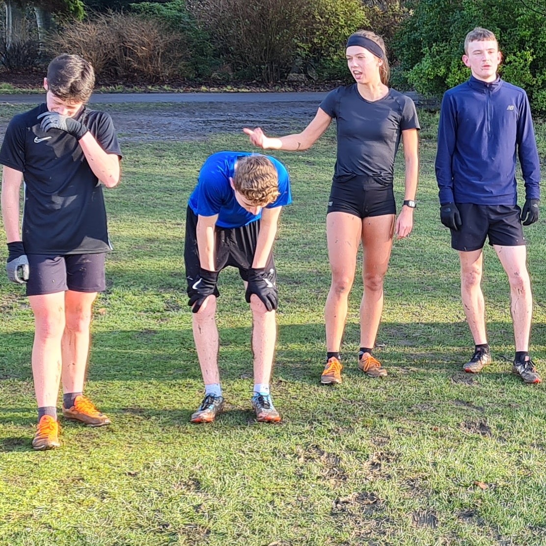 _TeamRussell's tweet image. Great session at Graves Park on Saturday. 5 Reps to go and Emily telling the boys to pick it up. Looking forward to the race in Leicester this weekend where we have several athletes entered.