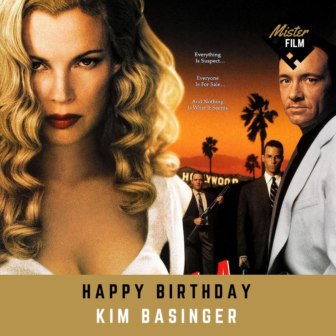 MisterFilmNL's tweet photo. HAPPY BIRTHDAY #KIMBASINGER 🎉
Deze #Oscar winnares won het beeldje voor haar bijrol in #LAConfidential. Ik had vroeger een enorme crush op deze vrouw want het was immers ook de vriendin van #Batman😉
#filmliefhebber #filmliefde #filmblog #filmblogger #dutchblogger
#misterfilm https://t.co/1h3ZsHcQIX